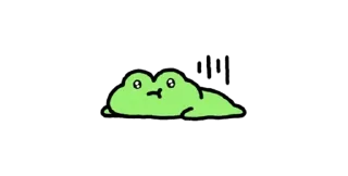 🐸 emoji froggie 🐸 • @meizk1ng Telegram sticker 17 of 24
