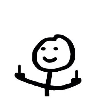 🖕 emoji nan stiker pack Telegram sticker 3 of 63