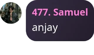 ➰ emoji Samuel Telegram sticker 3 of 6