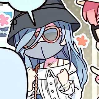 🦋 emoji ⊹  ᜔ @StickerAnimePack ꔫ @projefct  ₍੭ᐢ..ᐢ₎੭ Telegram sticker 9 of 30