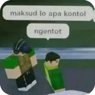 Sticker from roblox hitam @piastrm's property