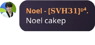 Sticker from Noel noel