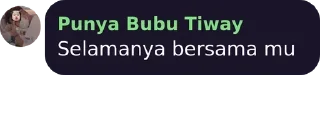 💜 emoji punya @BuburKwetiau Vol.1 Telegram sticker 17 of 120