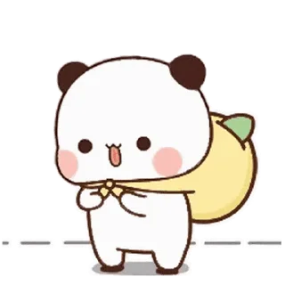 😊 emoji Bubu and Dudu @BubuDuduBears Telegram sticker 9 of 24