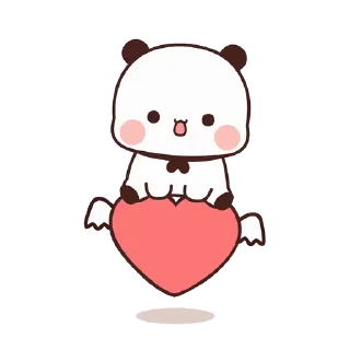 😊 emoji Bubu and Dudu @BubuDuduBears Telegram sticker 10 of 24
