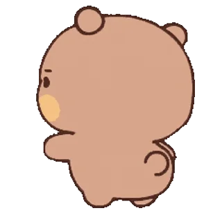 😊 emoji Bubu and Dudu @BubuDuduBears Telegram sticker 6 of 24