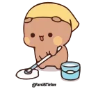 😥 emoji Bubu dudu and household Telegram sticker 22 of 28