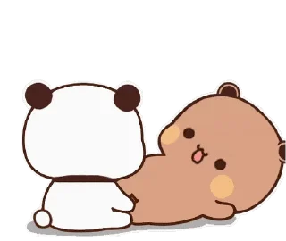 🐻‍❄️ emoji Bubu and Dudu @BubuDuduBears Telegram sticker 15 of 20