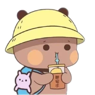 🎩 emoji Bubu dudu and household Telegram sticker 21 of 28