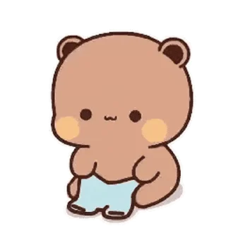 🐻‍❄️ emoji Bubu and Dudu @BubuDuduBears Telegram sticker 5 of 20