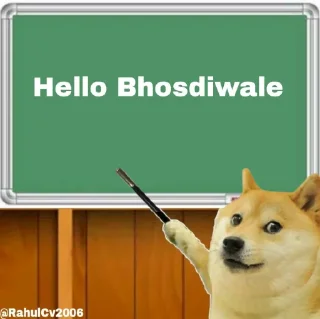 Sticker from Dogi Cheems @RahulCv2006