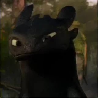 Sticker from Toothless