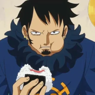 😎 emoji trafalgar d Water law Telegram sticker 17 of 20