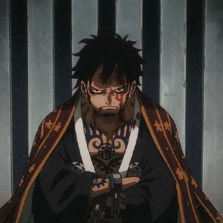 😎 emoji trafalgar d Water law Telegram sticker 9 of 20