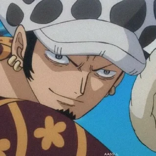 😎 emoji trafalgar d Water law Telegram sticker 18 of 20