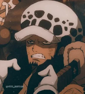 😎 emoji trafalgar d Water law Telegram sticker 6 of 20