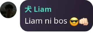 😎 emoji liam ni bos😎👊🏻 Telegram sticker 6 of 10