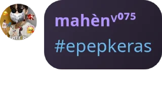 Sticker from mahen ni bos😈❤️