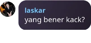 Sticker from laskar anak baik