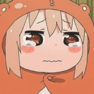 🧡 emoji Umaru chan Telegram sticker 12 of 16