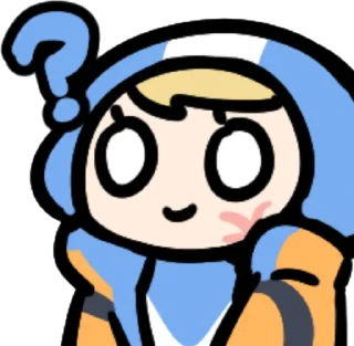 ❓ emoji 滑稽的Du_Xiang Telegram sticker 11 of 120