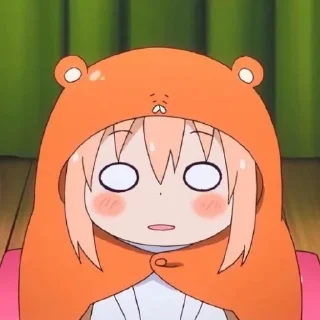 🧡 emoji Umaru chan Telegram sticker 6 of 16