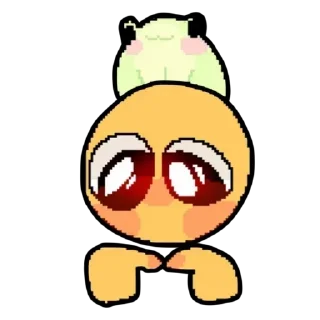 🐸 emoji @lunavk7 Telegram sticker 17 of 118