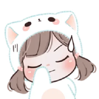 😓 emoji i'm yours! | @cutestickers4you Telegram sticker 9 of 40