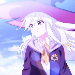 🔮 emoji Elaina Majo No Tabi Tabi @ricapiella Telegram sticker 11 of 52