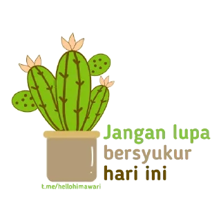 🌵 emoji Hello Himawari Telegram sticker 9 of 30
