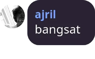Sticker from ah ah