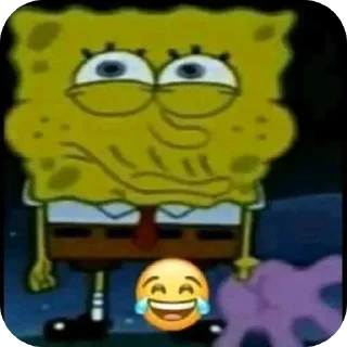 🙂 emoji Spongebob by udin Telegram sticker 7 of 22