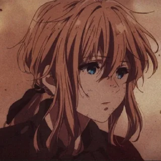 🥺 emoji Violet Evergarden - @twinsxyaly Telegram sticker 17 of 38