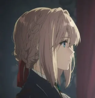 🥺 emoji Violet Evergarden - @twinsxyaly Telegram sticker 4 of 38