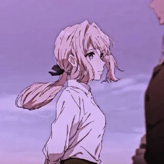 Sticker from Violet evergarden — @yourtikel