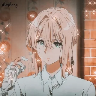 🥺 emoji Violet Evergarden - @twinsxyaly Telegram sticker 18 of 38