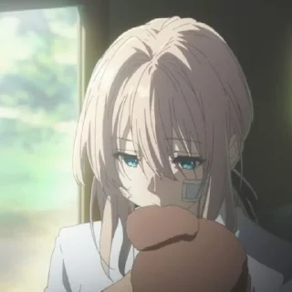 🥺 emoji Violet Evergarden - @twinsxyaly Telegram sticker 8 of 38