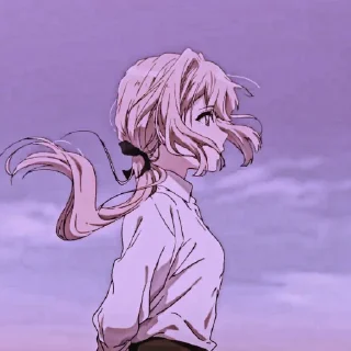 Sticker from Violet evergarden — @yourtikel