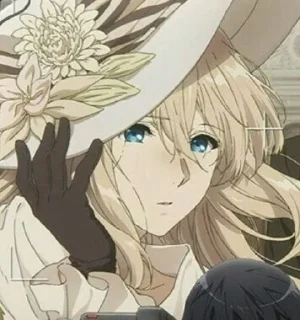 🥺 emoji Violet Evergarden - @twinsxyaly Telegram sticker 20 of 38