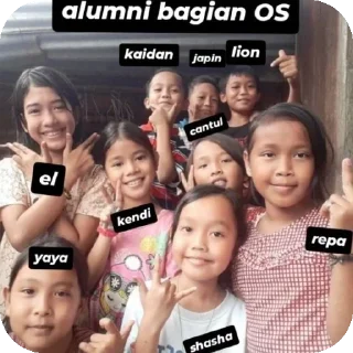 🤲 emoji haha hihi with @alumnirperacovid Telegram sticker 22 of 39