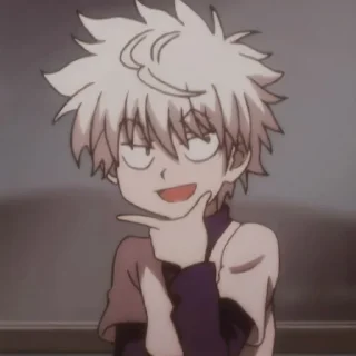 🔹 emoji KILLUA ZOLDYCK🔹@blood_demonArtzpack🔸 Telegram sticker 3 of 40