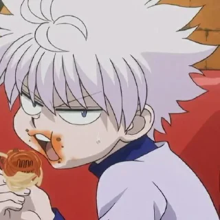 🔸 emoji KILLUA ZOLDYCK🔹@blood_demonArtzpack🔸 Telegram sticker 6 of 40