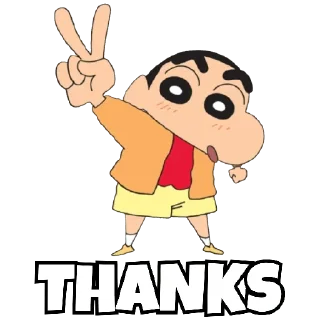 😀 emoji Shinchan Telegram sticker 12 of 16