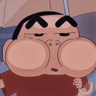🐽 emoji Shinchan Telegram sticker 14 of 19