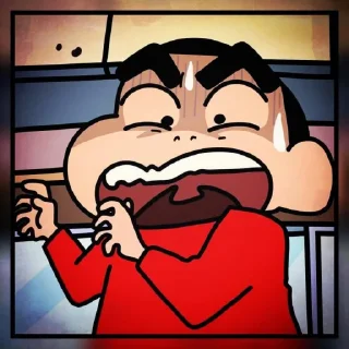 Sticker from Shinchan