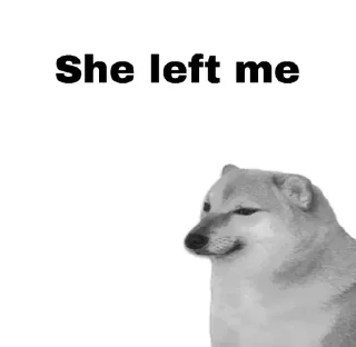 😂 emoji Doge quotes Telegram sticker 12 of 87