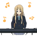 🎶 emoji K-ON @KawaiiSticker Telegram sticker 7 of 41