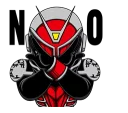 Sticker from Kamen Rider @KawaiiSticker