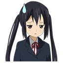 😥 emoji K-ON @KawaiiSticker Telegram sticker 17 of 41