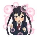 ☺️ emoji K-ON @KawaiiSticker Telegram sticker 20 of 41
